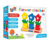 Galt | Flower Stacker | Fun Toy Crafted in Quality Wood | Kids Fun Toys | 12m+