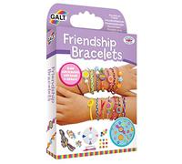 Galt Friendship Bracelets Craft Kit, Kids Jewellery Making Activity | Friendship Bracelet Making Kit with Colourful Threads, Beads & Stickers - Creative Craft Kits for Girls & Boys Age 7 Years +