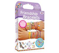 Galt Friendship Bracelets - Jewellery Making Craft Kit for Kids and Activity Pack for Girls and Boys - Colourful Threads, Beads, Stickers and Ribbon