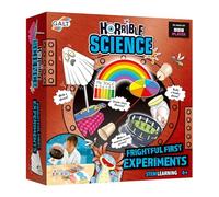 GALT Frightful First Experiments - Horrible Science Kit with 18 Experiments | National Curriculum STEM Toys with PH Scale Card, Levitation Stand, Petri Dish & More - Educational Toys for 8+ Year Olds