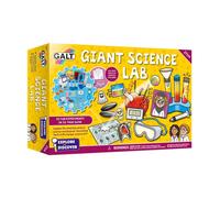Galt Giant Science Lab - Explore and Discover XL Science Kit for Kids, Childrens Craft Set, Guide Book and Lab Coat - 30 Fun STEM Science Experiments