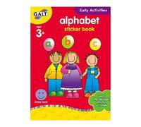 Galt Home Learning Alphabet Sticker Books Galt Multicolor