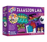 Galt Illusion Lab - Explore & Discover Childrens Science Kit, 9 Fun Science Experiments for Kids, Eye Popping Illusions - STEM Toys, National Curricu