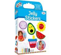 Galt Jelly Stickers - Kids Sticker Craft Kit, Children's Make Their Own with Unique Designs, Fun Templates, 6 Colours and Cute Wiggly Eyes, Arts and Crafts for Girls and Boys, Ages 5 Years+