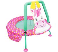 Galt Nursery Trampoline - Unicorn Toddlers Trampoline Encourages Childrens Active Play - Indoor and Outdoor Mini Kids Trampoline - Durable Frame, Easy Storage and Non-Slip Feet - Ages 12 Months Plus
