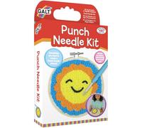Galt Punch Needle Kit - Kids Craft Kits - Children's & Beginners Embroidery Set - With Bright, Colourful Wool & Punch Needle Tool - Fun & Educational Crafting Activity for Girls & Boys Ages 8 +