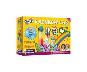 Galt Rainbow Lab - Explore & Discover Childrens Science Kit - 12 Science Experiments for Kids, Colourful Crystals - STEM Toys & National Curriculum