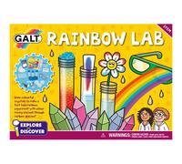 Galt Rainbow Lab - Explore & Discover Childrens Science Kit - 12 Science Experiments Age 5+ for Kids, Colourful Crystals - STEM Toys & National Curriculum Compatible - Gifts for Boys & Girls Ages 5 +