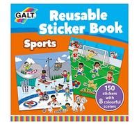 Galt Reusable Sticker Book - Sports, Books, Ages 3 Years Plus, 1005446, Multicolor