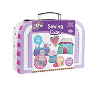 Galt Sewing Case - Creative Cases Childrens Sewing Set - Introduction to Sewing Kit -Learn to Sew Arts and Crafts Kit for Kids - 6 Colourful and Fun
