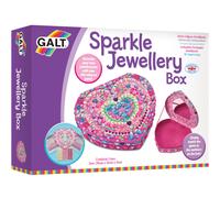 Galt Toys, Sparkle Jewellery Box, Kids'' Craft Kits, Ages 6 Years Plus