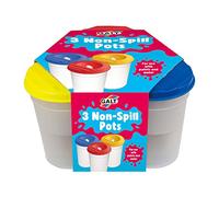 Galt Toys, 3 Non-Spill Pots, Paint Pots for Kids, Ages 3 Years Plus