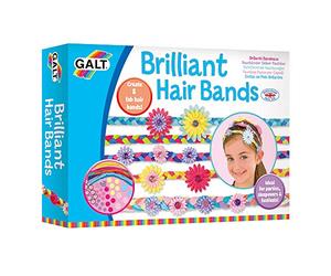 Galt Toys, Brilliant Hair Bands, Kids' Craft Kits, Ages 6 Years Plus