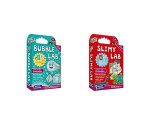 Galt Toys, Bubble Lab, Science Kit for Kids, Ages 5 Years Plus & Toys, Slimy Lab, Science Kit for Kids, Ages 5 Years Plus