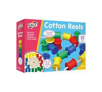 Galt Toys, Cotton Reels, Threading Toy, Ages 3 Years Plus, 20 Count (Pack of 1)