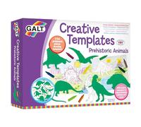 Galt Toys Creative Templates Prehistoric Animals, Kids Arts & Crafts Kit, Age 3+