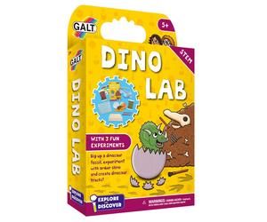 Galt Toys Dino Lab STEM Children Educational Science Activity 3 Fun Experiments