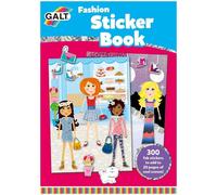 Galt Toys Fashion Sticker Book 20 Pages 300 Stickers Galt Multicolor