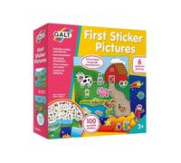Galt Toys, First Sticker Pictures, Reusable Sticker Activity Kit, Ages 3 Years Plus , 20 x 20 centimeters