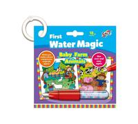 Galt Toys, First Water Magic - Baby Farm Animals, Kids Colouring Book, Ages 18 Months Plus