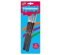 Galt Toys, Five Paint Brushes, Childrens Paint Brushes, Ages 6 Years Plus