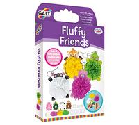 Galt Toys, Fluffy Friends, Keyring Making Craft Kit for Kids, Ages 5 Years Plus