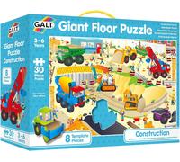 Galt Toys, Giant Floor Puzzle - Construction Site, Floor Puzzles for Kids, Ages