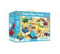 Galt Toys, Giant Floor Puzzle - Construction Site, Floor Puzzles for Kids, Ages 3 Years Plus