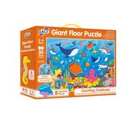 Galt Toys, Giant Floor Puzzle - Counting Creatures, Floor Puzzles for Kids, Ages 3 Years Plus