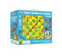 Galt Toys, Giant Snakes and Ladders Puzzle, Jigsaw and Board Game for Kids, Ages 3 Years Plus