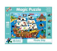 Galt Toys, Magic Puzzle - Pirate Ship, Magic Jigsaw Puzzle, Ages 4 Years Plus