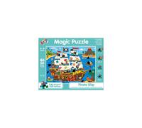 Galt Toys, Magic Puzzle - Pirate Ship, Magic Jigsaw Puzzle, Ages 4 Years Plus