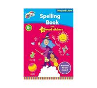 Galt Toys, Play & Learn - Spelling Book, Home Learning Activity and Sticker Book, Ages 5 Years Plus