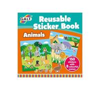 Galt Toys, Reusable Sticker Book - Animals, Sticker Books, Ages 3 Years Plus