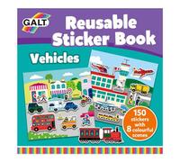 Galt Toys, Reusable Sticker Book - Vehicles, Sticker Books, Ages 3 Years Plus