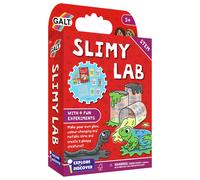 Galt Slimy Lab-Explore and Discover Science Slime Making Kit with 4 Fun Experiments from Glow in the Dark to Slime Creatures-Educational STEM Science Kit,Slime Kit for Boys and Girls Ages 5 Years Plus