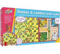 Galt Toys, Snakes & Ladders and Ludo, Classic Board Game, Ages 3 Years Plus, 2-