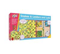 Galt Toys, Snakes & Ladders and Ludo, Classic Board Game, Ages 3 Years Plus, 2-4 Players