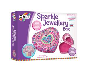 Galt Toys, Sparkle Jewellery Box, Kids' Craft Kits, Ages 6 Years Plus