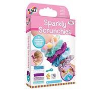Galt Toys, Sparkly Scrunchies, Craft Kits for Kids, Ages 5 Years Plus, Silver,White