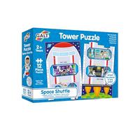 Galt Toys, Tower Puzzle - Space Shuttle, Jigsaw Puzzles for Kids, 12 Piece Puzzle, Ages 2 Years Plus