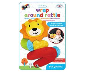 Galt Toys, Wrap Around Rattle, Wrist Rattle Toy for Babies, Ages 0 Months Plus