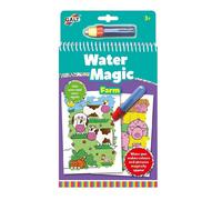 Galt Water Magic Farm Book & Pen Galt Multicolor