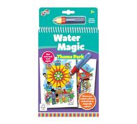 Galt WATER MAGIC Theme Park Book - Amusement Park Themed Colouring Books for Children - With Reusable Pictures for Kids to Colour - Magically Reveal Hidden Pictures with Water Pen - Age 3 Years +