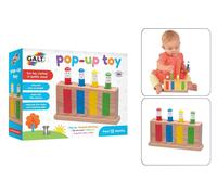 Galt Wooden Pop Up Toy Sensory Learning Colour Recognition Motor Skills 12m+
