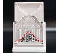 Galton Board, 12 * 18cm Normal Distribution Mathematical Model, Physics Lab Teaching Tool, Inspire Curiosity and Enhance Learning, for Educators and Students