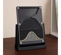 Galton Board 12×18Cm, Probability Distribution Model with Bell Curve, Normal Distribution Physics Teaching Tool, Probability Demonstration Kit for Classroom, Ideal for Educators & Students black