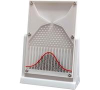 Galton Board, Acrylic Galton Board Desk Toy, 12 * 18cm Normal Distribution Mathematical Model, Physics Lab Teaching Tool, Inspire Curiosity and Enhance Learning, for Laboratory Teaching and Demonstra