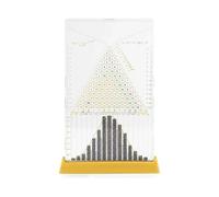 Galton Board, Acrylic Probability & Statistics Stem Learning Kit for Physics Classrooms, with Bell Curve, Effective Experimental Tool, Home/school Teaching Resource