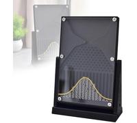 Galton Board Demonstration Model, Probability Distribution Physics Toy for Educational Desk Use